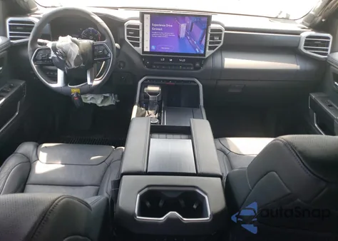 2025 Toyota Tundra Crewmax Platinum from USA, damaged, VIN 5TFNA5DB7SX240037